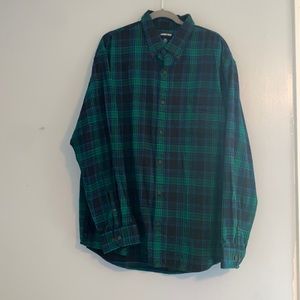 Lands End men’s flannel